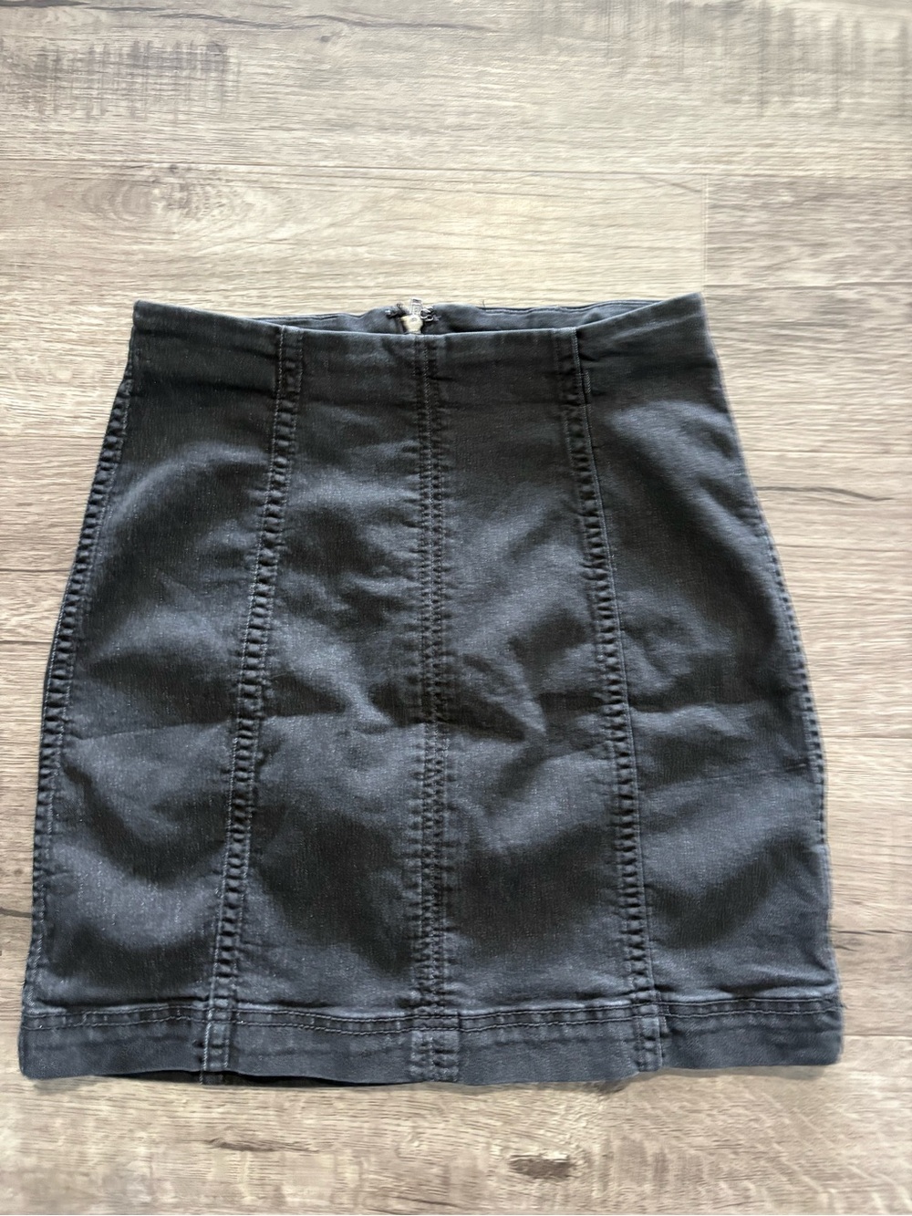 Women’s Free People Black Denim Skirt 0
